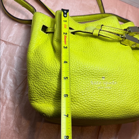 Kate Spade Lime Leather Shoulder Bag - Picture 13 of 15